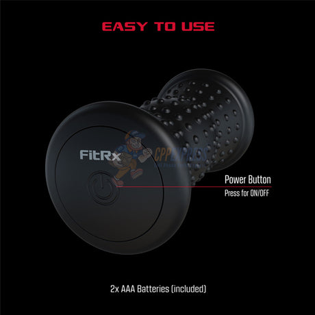 FitRx Vibrating Foot Massager Compact Lightweight Stimulates Foot Muscles