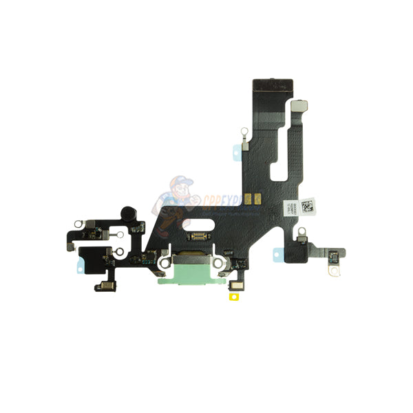 iPhone 11 Charging Port Dock Connector Flex Cable - Green