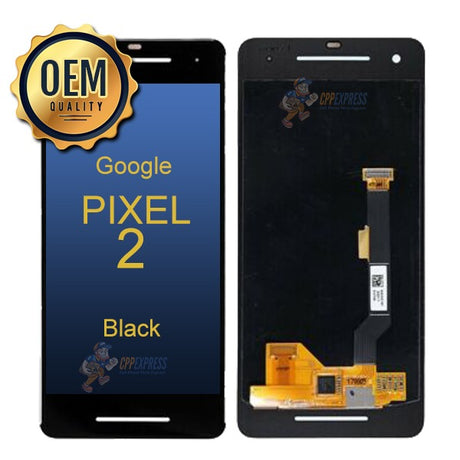 Google Pixel 2 LCD Touch Screen Assembly Without Frame - Black