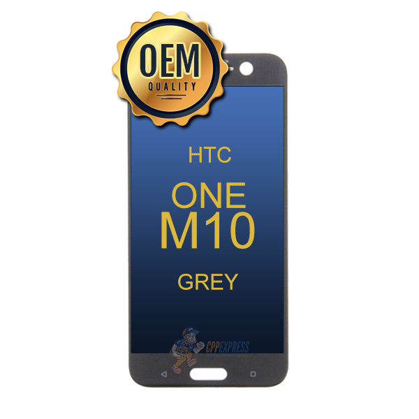 HTC One M10 LCD Touch Screen Assembly Without Frame - Grey