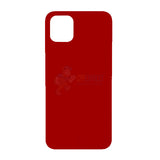 IPhone 11 Glass Back Door - Perfect Fit Premium Back Glass - Red