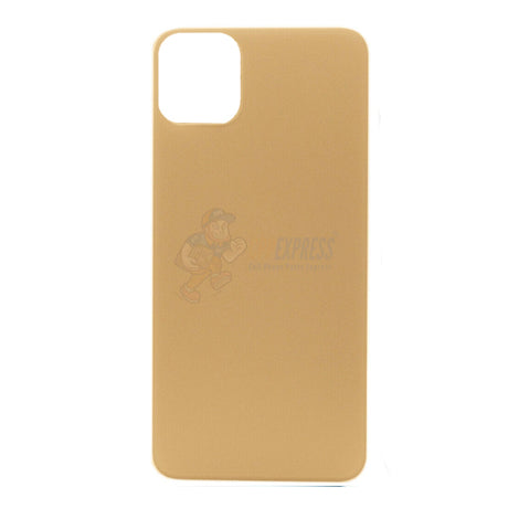 IPhone 11 Pro Max Glass Back Door - Perfect Fit Premium Back Glass - Gold