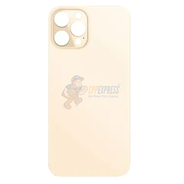 IPhone 12 Pro Glass Back Door Perfect Fit Premium Back Glass - Gold