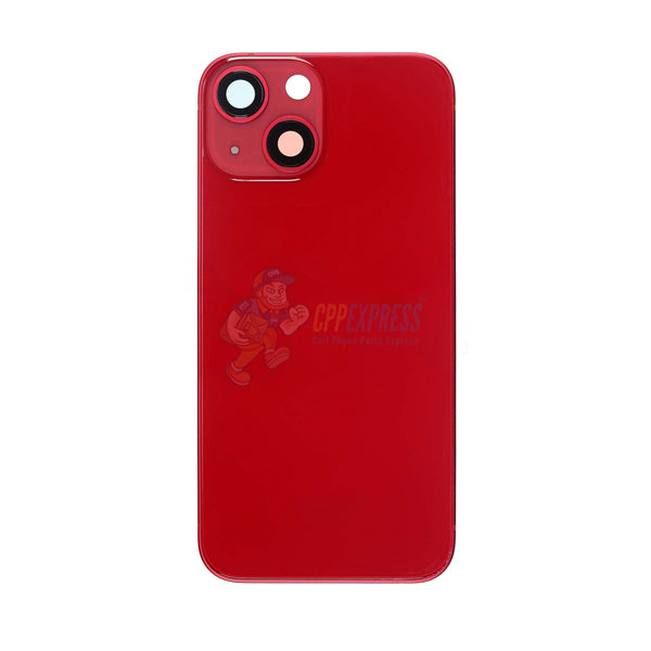 iPhone 13 Mini Battery Back Door Perfect Fit Premium Back Cover Case Housing - Red