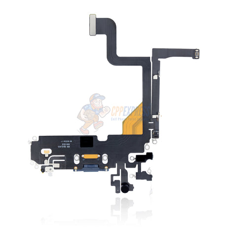 iPhone 13 Pro Charging Port Dock Connector Flex Cable Blue