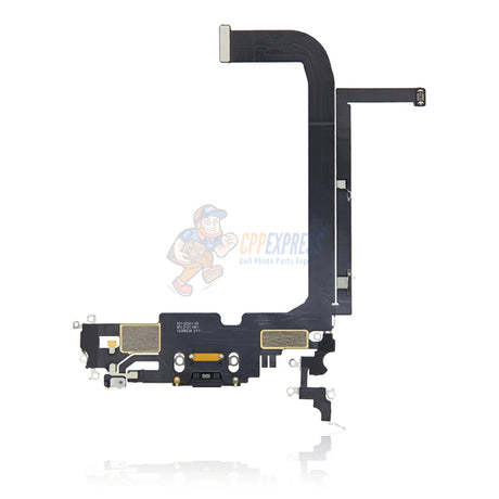 iPhone 13 Pro Max Charging Port Dock Connector Flex Cable Black