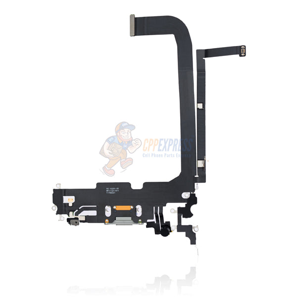 iPhone 13 Pro Max Charging Port Dock Connector Flex Cable White