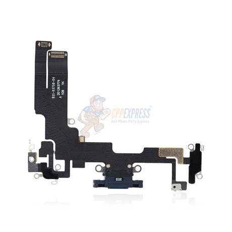 iPhone 14 Charging Port Dock Connector Flex Cable Black