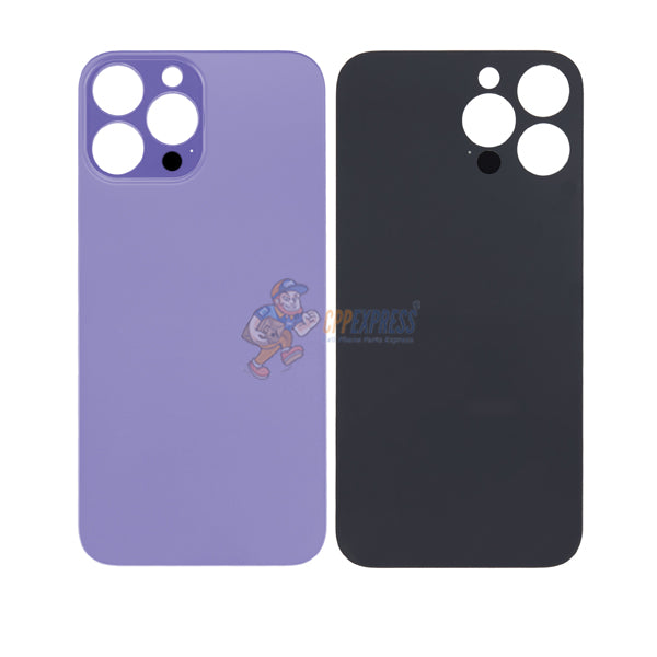 IPhone 14 Pro Max Battery Back Door Glass Perfect Fit Premium Back Cover Purple