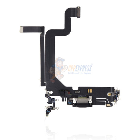 iPhone 14 Pro Max Charging Port Dock Connector Flex Cable Black