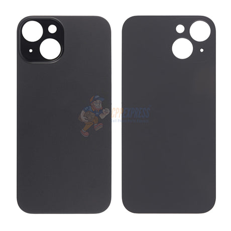 IPhone 15 Battery Back Door Glass Perfect Fit Premium Back Cover Black