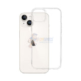 iPhone 15 Clear Transparent Soft Silicone Gel Liquid TPU Slim Back Cover Case