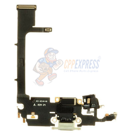 iPhone 11 Pro Charging Port Dock Connector Flex Cable - White