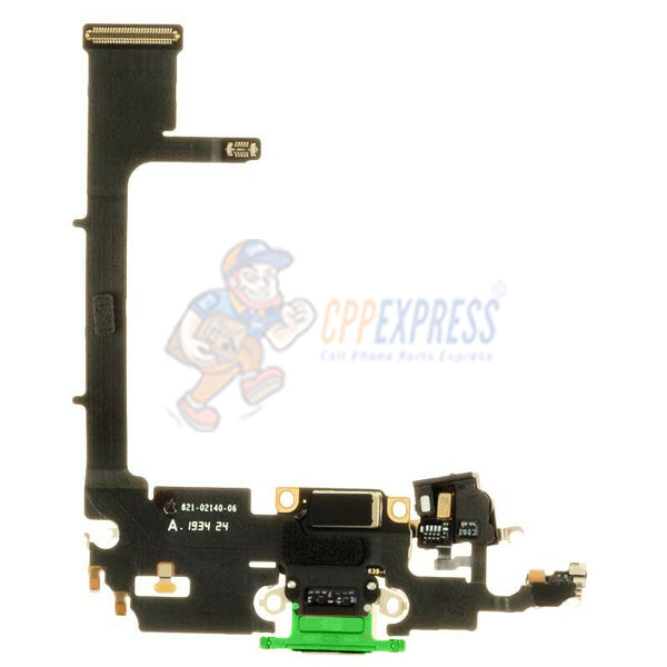 iPhone 11 Pro Charging Port Dock Connector Flex Cable - Green