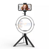 ICONIC Desktop Studio LED Ring Light with Tripod for Smartphone