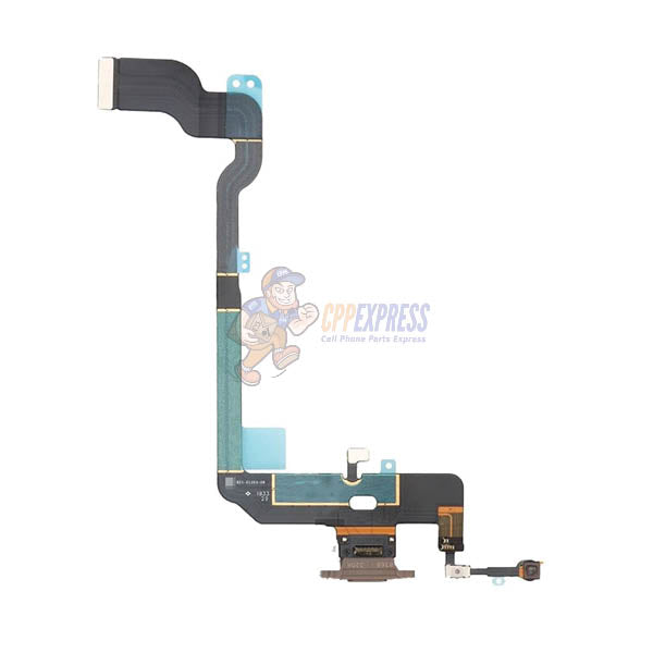 iPhone XS Charging Port Dock Connector Flex Cable - White