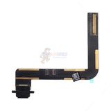 iPad 7 (2019) / iPad 8 (2020) / iPad (2021) Gen Charging Port with Flex Cable Replacement - Black