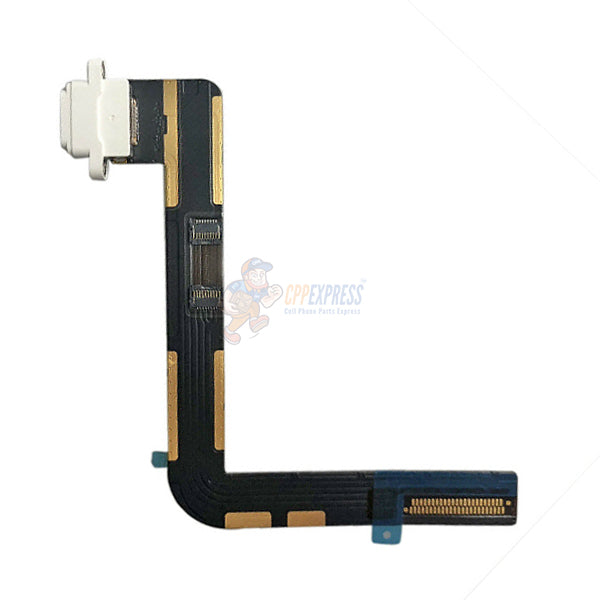 iPad 7 (2019) / iPad 8 (2020) / iPad (2021) Gen Charging Port with Flex Cable Replacement - White