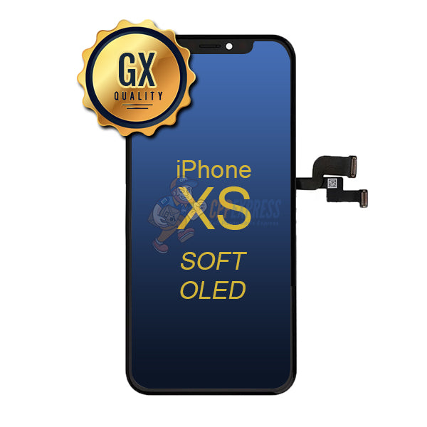 iPhone XS - Soft OLED Plus Display Touch Screen Digitizer Assembly - Black