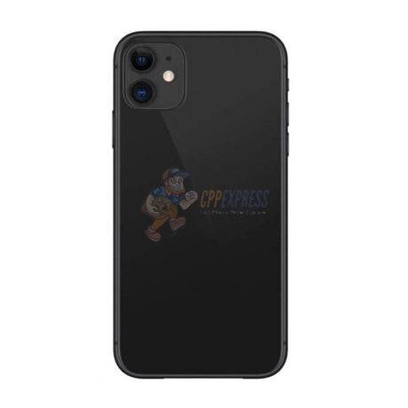 iPhone 11 Back Door Glass Housing with Pre-installed Small Parts Premium - Black