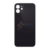 IPhone 12 Glass Back Door Perfect Fit Premium Back Glass - Black