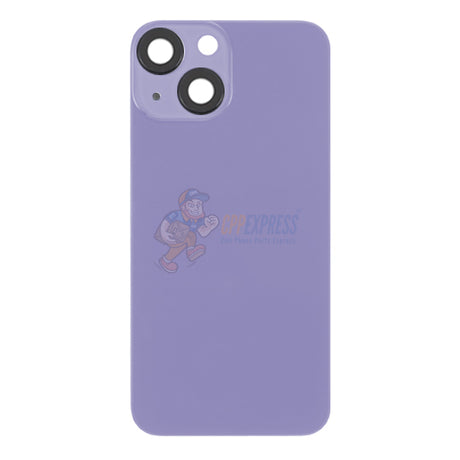 IPhone 14 Battery Back Door Glass Perfect Fit Premium Back Cover Purple