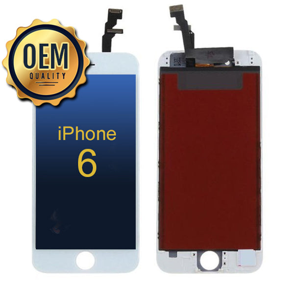 IPhone 6 OEM LCD Display Screen Touch Digitizer Assembly - White