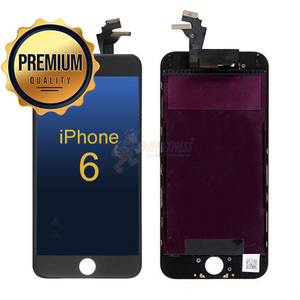 IPhone 6 Premium LCD Display Screen Touch Digitizer Assembly - Black