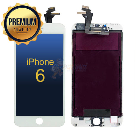 IPhone 6 Premium LCD Display Screen Touch Digitizer Assembly - White