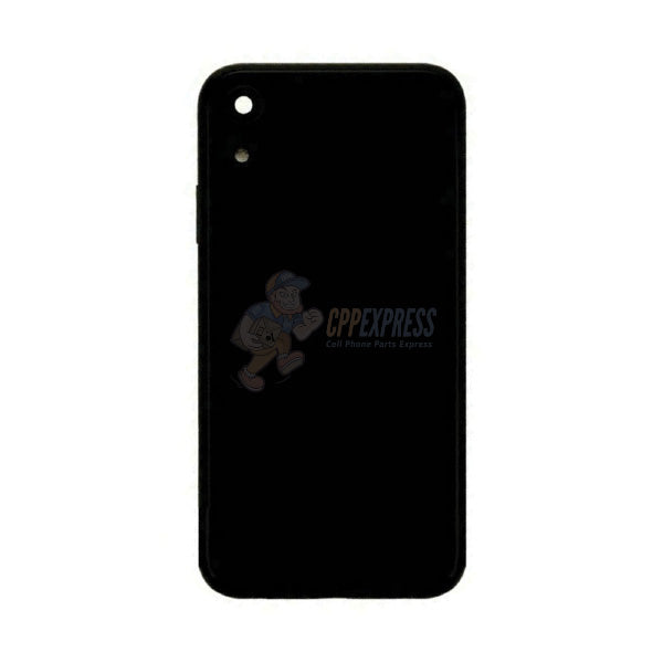 IPhone XR Back Glass Housing Pre-Installed Small Parts – Premium – Black