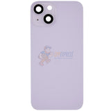 IPhone 14 Battery Back Door Glass Perfect Fit Premium Back Cover Purple