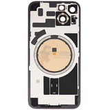 IPhone 14 Battery Back Door Glass Perfect Fit Premium Back Cover Red