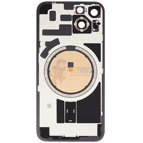 IPhone 14 Battery Back Door Glass Perfect Fit Premium Back Cover Red