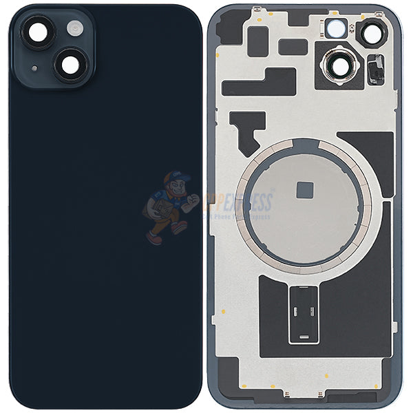 IPhone 14 Plus Battery Back Door Glass Perfect Fit Premium Back Cover Black