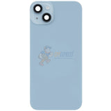 IPhone 14 Plus Battery Back Door Glass Perfect Fit Premium Back Cover Blue