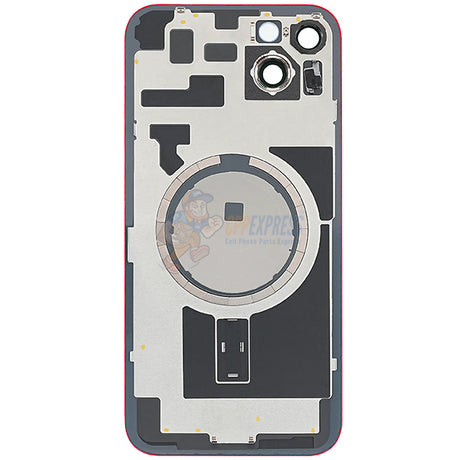 IPhone 14 Plus Battery Back Door Glass Perfect Fit Premium Back Cover Red