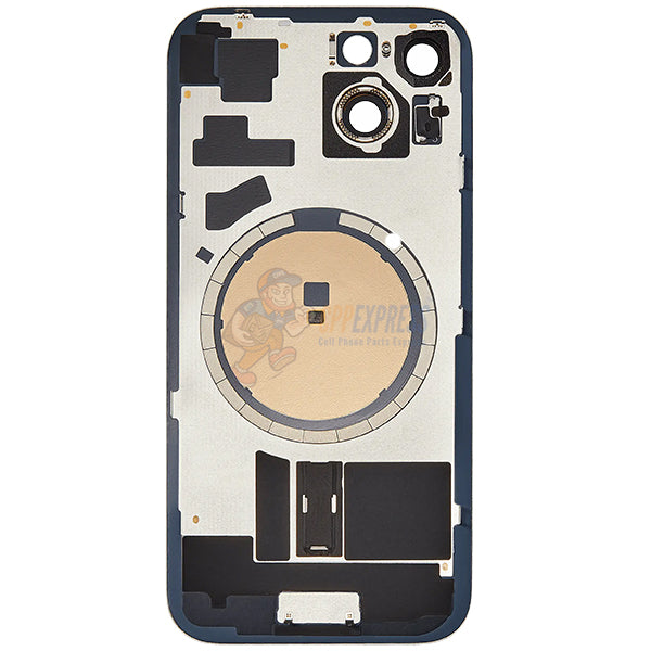 IPhone 15 Battery Back Door Glass Perfect Fit Premium Back Cover Green