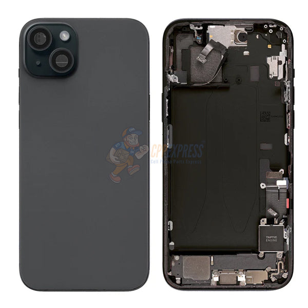 IPhone 15 Full Housing Assembly With Power Flex and Wireless Charging