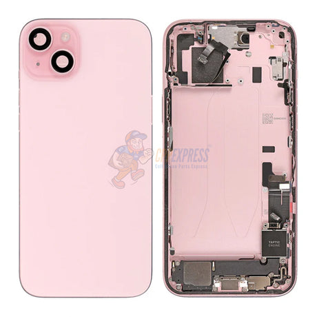 IPhone 15 Plus Full Housing Assembly With Power Flex and Wireless Charging