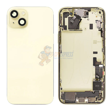 IPhone 15 Plus Full Housing Assembly With Power Flex and Wireless Charging