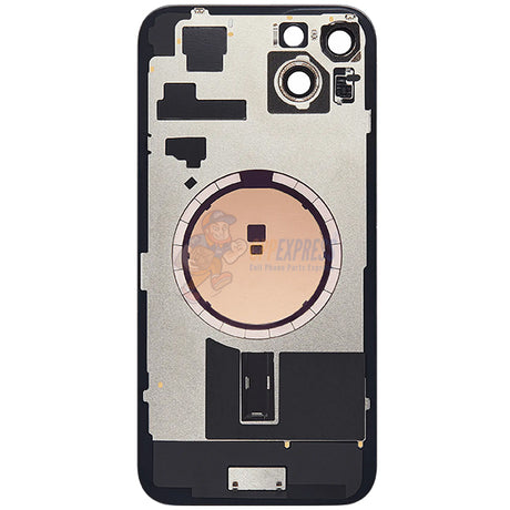 IPhone 15 Plus Battery Back Door Glass Perfect Fit Premium Back Cover Black