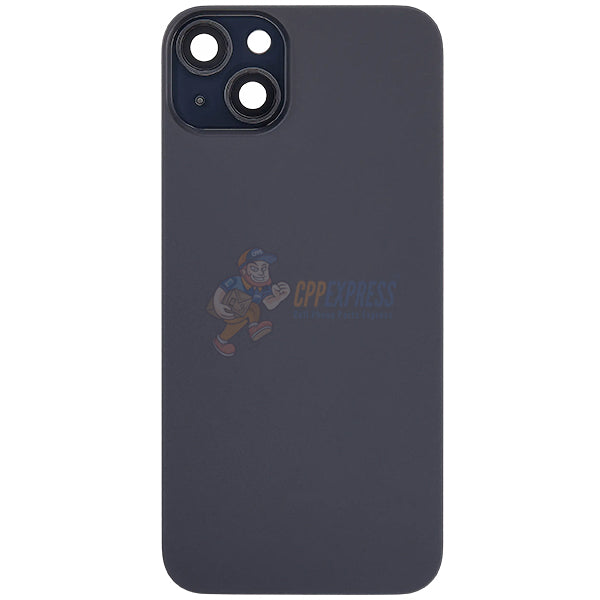 IPhone 15 Plus Battery Back Door Glass Perfect Fit Premium Back Cover Black
