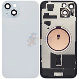 IPhone 15 Plus Battery Back Door Glass Perfect Fit Premium Back Cover Blue