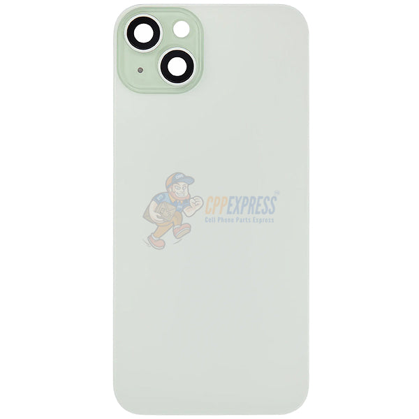 IPhone 15 Plus Battery Back Door Glass Perfect Fit Premium Back Cover Green