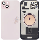 IPhone 15 Plus Battery Back Door Glass Perfect Fit Premium Back Cover Pink