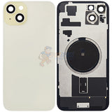 IPhone 15 Plus Battery Back Door Glass Perfect Fit Premium Back Cover Yellow
