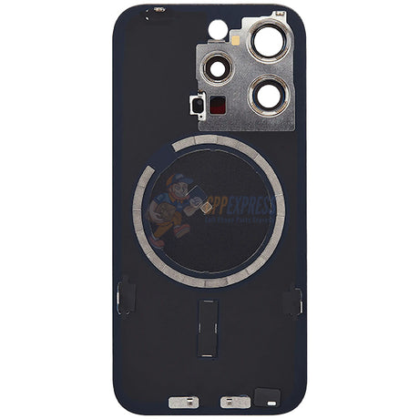IPhone 15 Pro Battery Back Door Glass Perfect Fit Premium Back Cover Blue