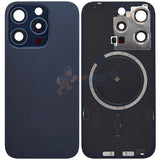 IPhone 15 Pro Battery Back Door Glass Perfect Fit Premium Back Cover Blue