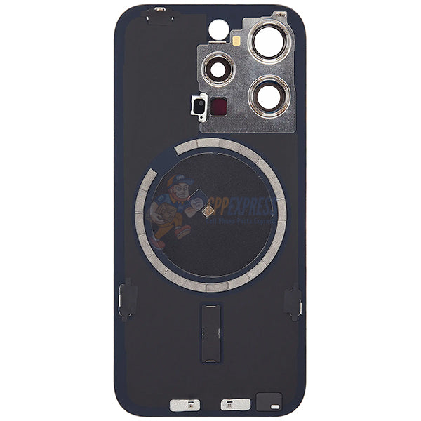 IPhone 15 Pro Battery Back Door Glass Perfect Fit Premium Back Cover Gray