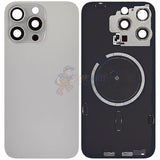 IPhone 15 Pro Max Battery Back Door Glass Perfect Fit Premium Back Cover Gray